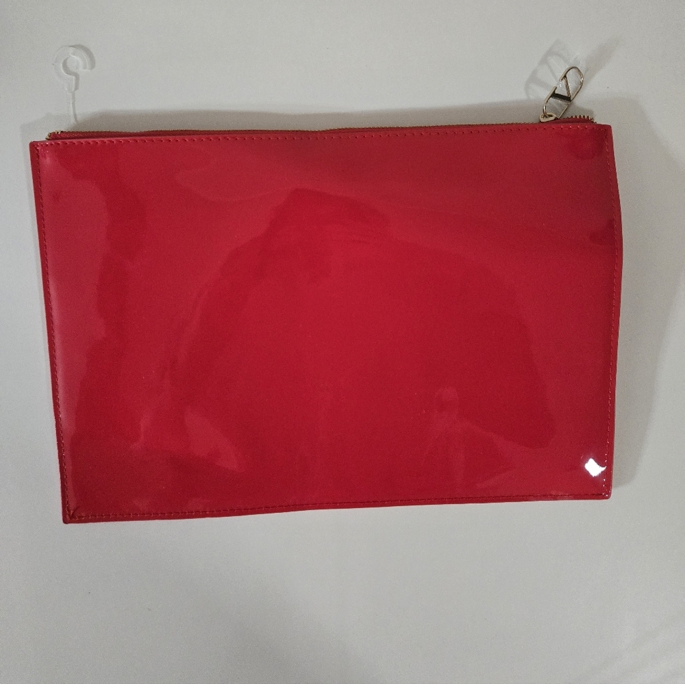 Valentino Red Clutch / Makeup Travel Bag - Picture 2 of 7